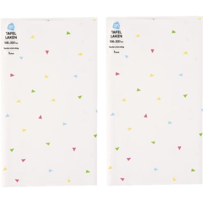 pdp-image-AH Tafellaken driehoekjes 138x220cm 2-pack