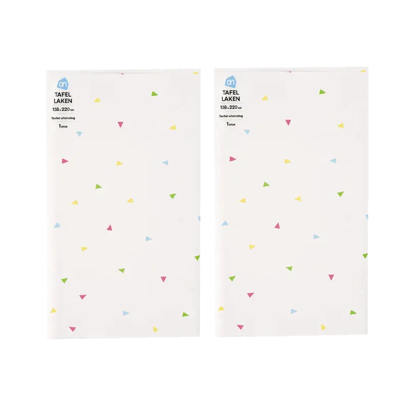 AH Tafellaken driehoekjes 138x220cm 2-pack