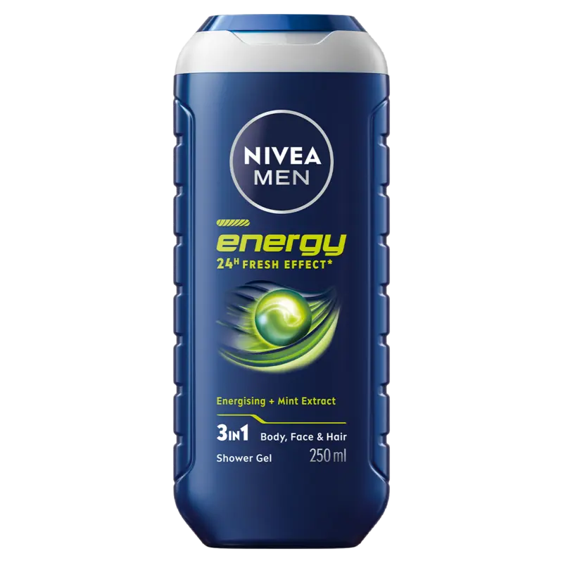 NIVEA Men energy douchegel 3-in-1 met mint