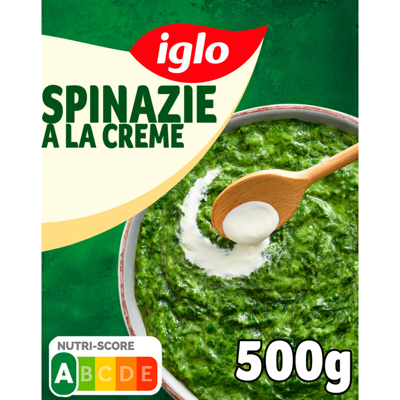 Een afbeelding van Iglo Spinazie à la crème