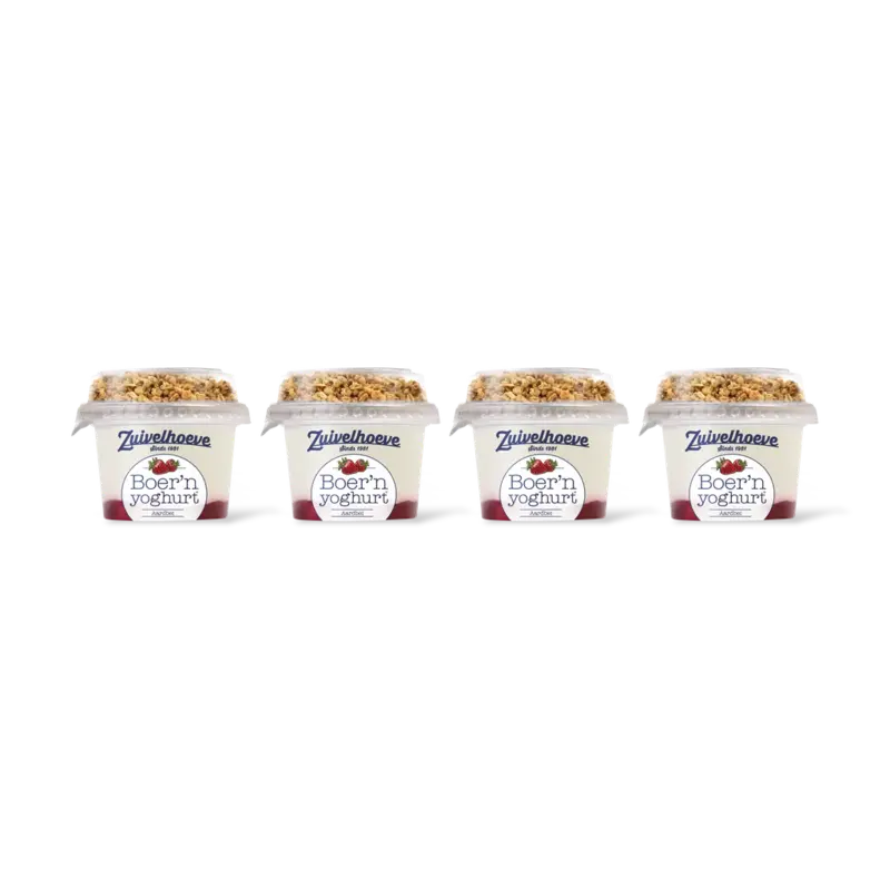Boer'n muesli aardbei 4-pack