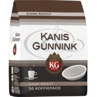 Een afbeelding van Kanis & Gunnink Dark roast koffiepads