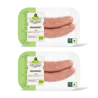 AH Biologisch Varkensbraadworst 2-pack