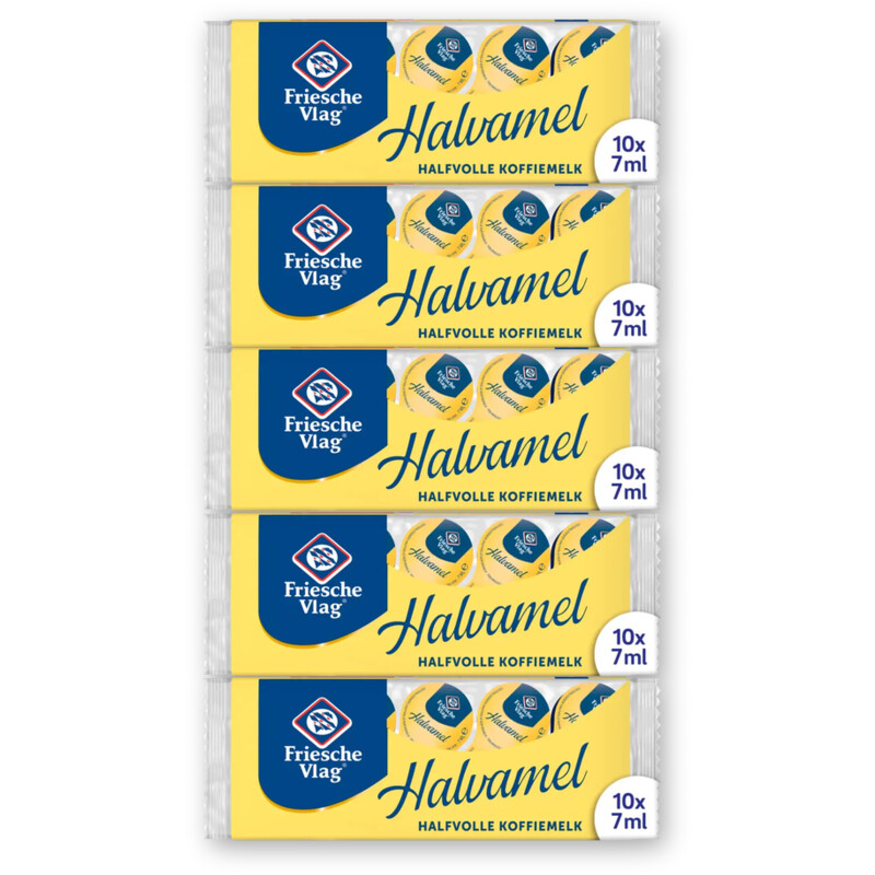 Friesche Vlag Halvamel 5-pack7ml