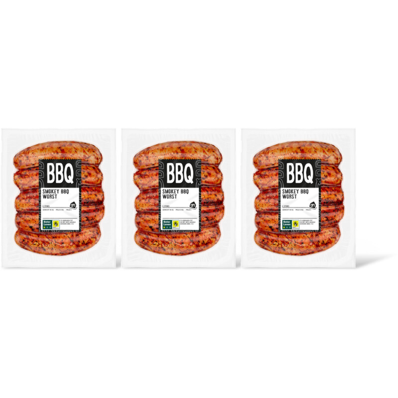 AH BBQ worst smokey 3-pack