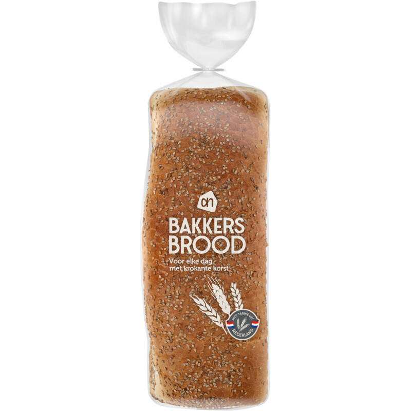 AH Rond wit sesam heel