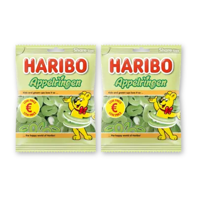 pdp-image-Haribo Appelringen zuur 2-pack