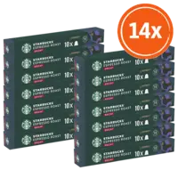Starbucks Nespresso decaf espresso roast 14-pck