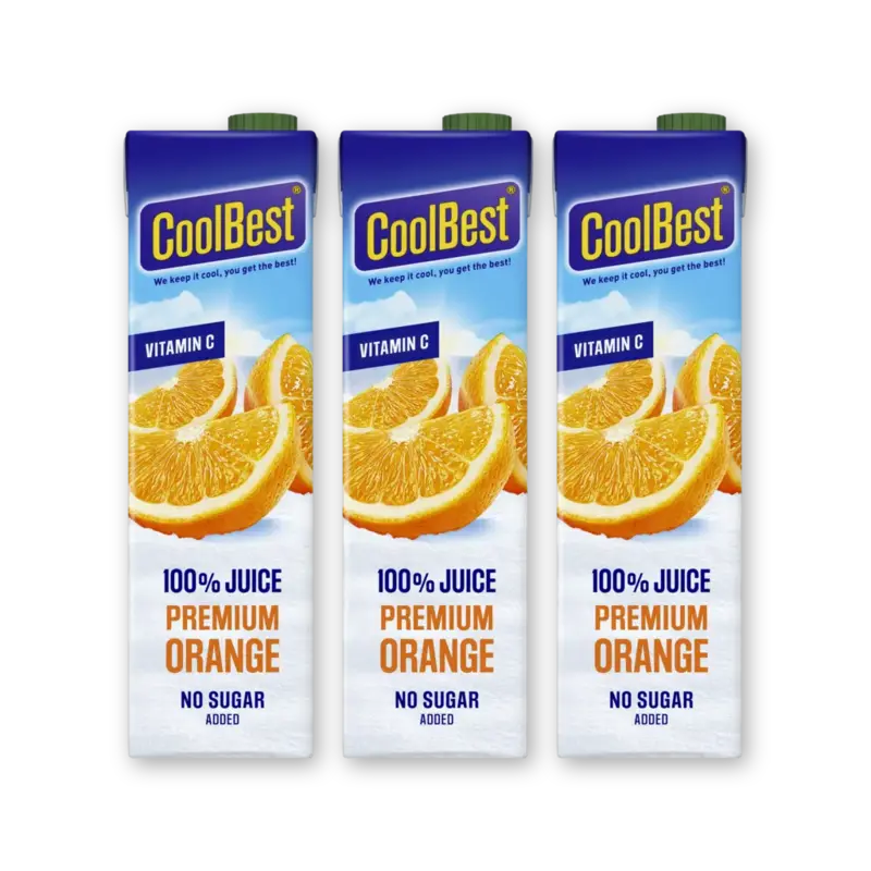 CoolBest Premium orange 3-pack