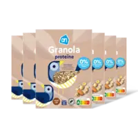 AH Granola protein 0% toegevoegd suiker 6pk
