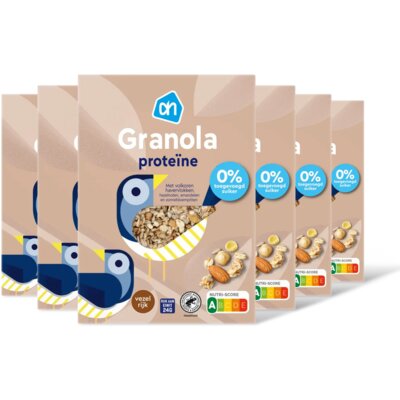 pdp-image-AH Granola protein 0% toegevoegd suiker 6pk