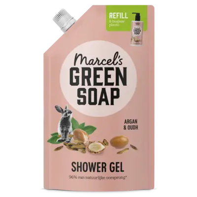 pdp-image-Marcel's Green Soap Argan & oudh shower gel refill