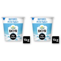Arla Skyr naturel yoghurt 0% fat XL 2-pack