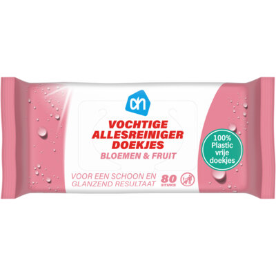 AH Vochtige allesreiniger doekjes bloemen
