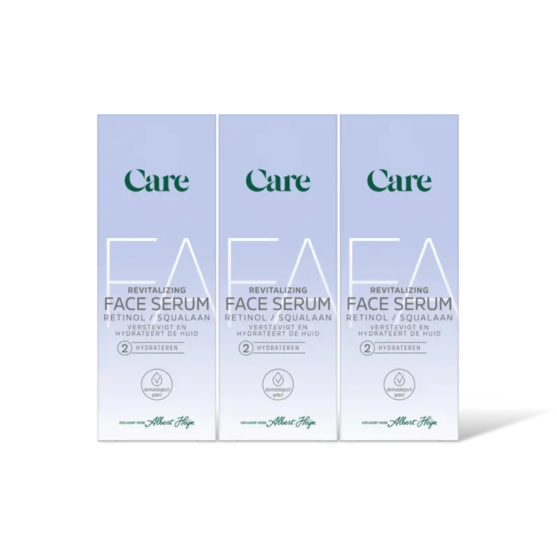 Care Revitalizing face serum 3-pack