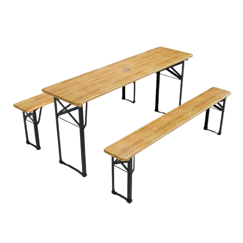 Hosel Biertafel met banken 170cm