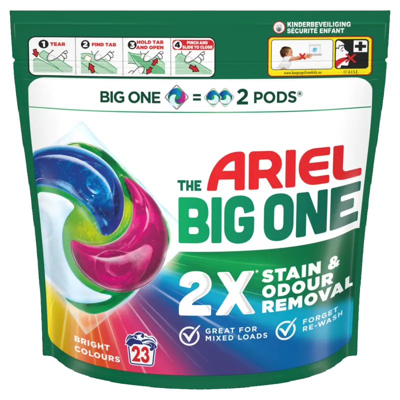Ariel Pods color the big one wascapsules