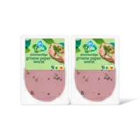 AH Terra Plantaardige groene peper worst 2-pack