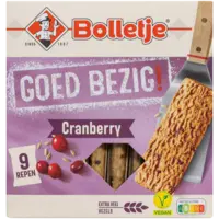 Bolletje Goed bezig graanrepen cranberry