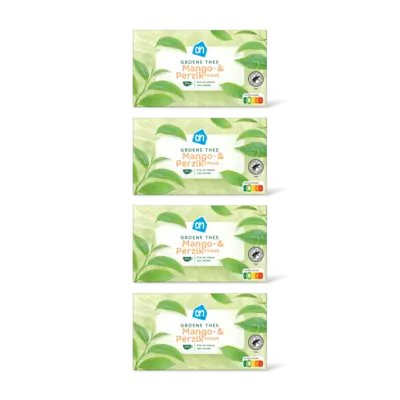 pdp-image-AH Groene thee mango & perziksmaak 4-pack