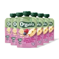Organix Bio Knijpfruit Haver 12+m 6-pack