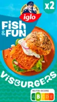 Iglo Fish&fun visburgers