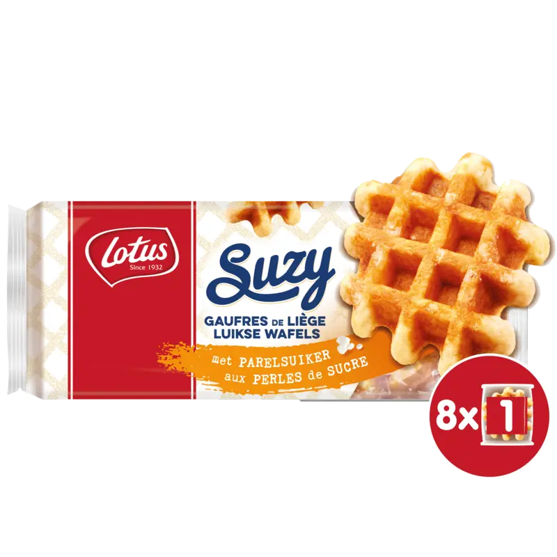Lotus Suzy Luikse wafel bel
