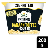 Arla Protein banaan toffee-smaak mousse