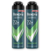 Rexona Men dry quantum anti-transp spray 2-pack