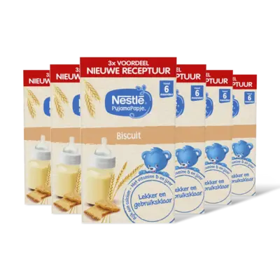 pdp-image-Nestlé Pyjamapapje biscuit 6m+ 6-pack