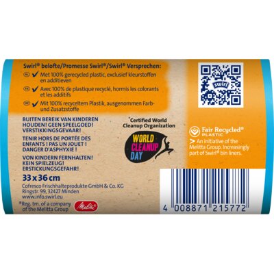 pdp-image-Swirl Pedaalemmerzakken ocean 5 liter