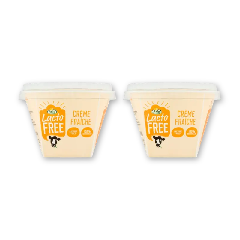 Arla Lactofreecrème fraiche 2-pack