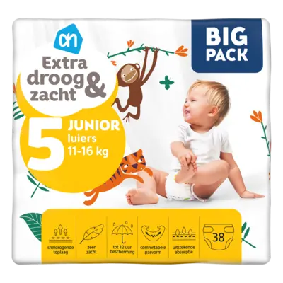 pdp-image-AH Extra droog en zacht luiers maat 5
