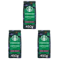 Starbucks Espresso dark roast koffiebonen 3-pack