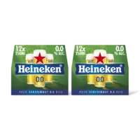 Heineken Premium pilsener 0.0 2x 12-pack