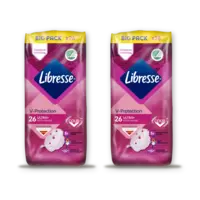 Libresse Ultra+ wings maandverband big pack 2pack