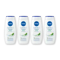 NIVEA Creme aloe douchecreme 4-pack