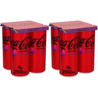 Coca-Cola Zero sugar cherry 8-pack