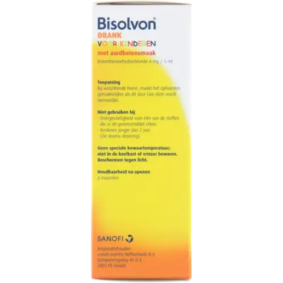 pdp-image-Bisolvon Drank voor kids aardbeiensmaak