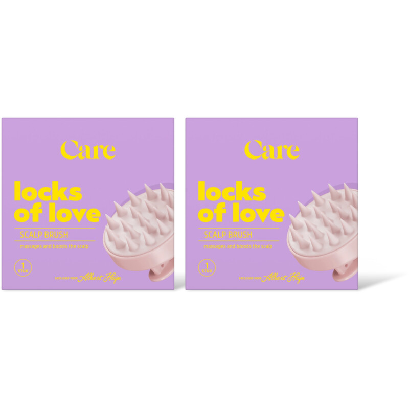 Care Locks of love scalp brush 2-pack