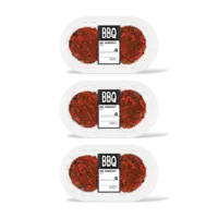 AH BBQ hamburger spicy 3-pack