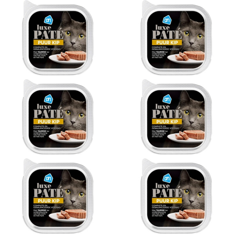 Een afbeelding van AH Luxe patÃ© kip 6-pack