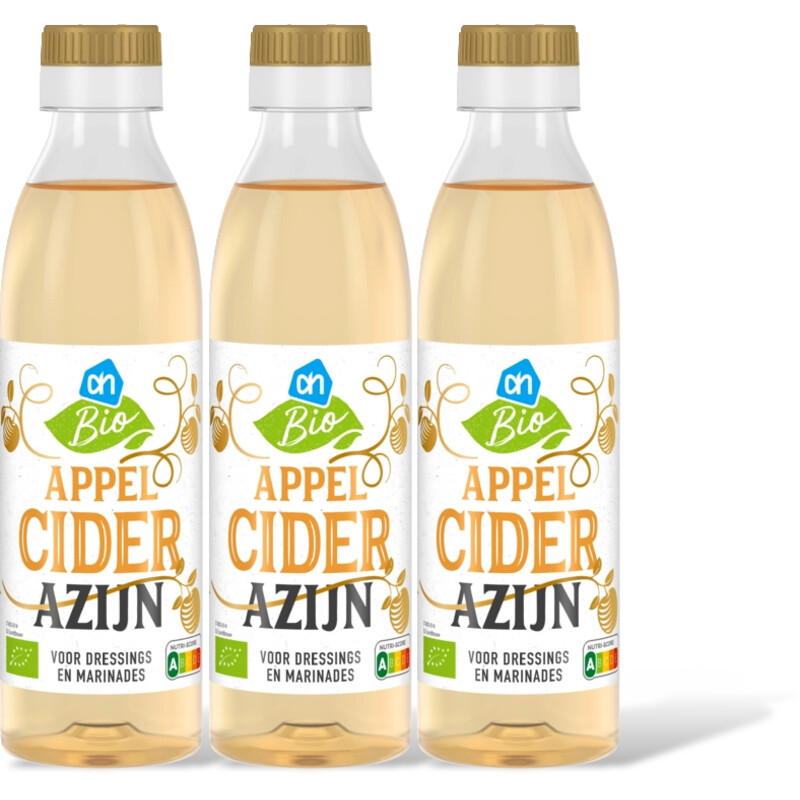 AH Biologisch Appelcider azijn 3-pack