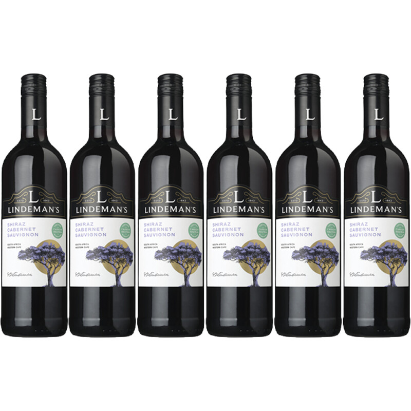 Een afbeelding van Lindeman's SA shiraz cabernet sauvignon 6 flessen
