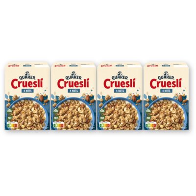 pdp-image-Quaker Cruesli 4 nuts 4-pack
