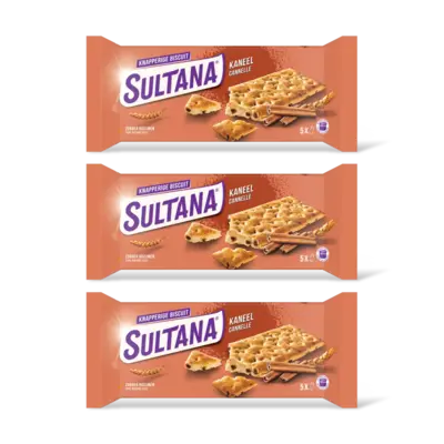 pdp-image-Sultana Knapperige biscuit kaneel 3-pack