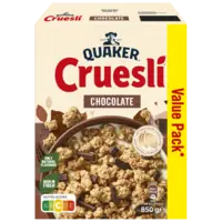 Quaker Cruesli chocolate value pack