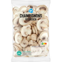 Een afbeelding van AH Champignons gesneden