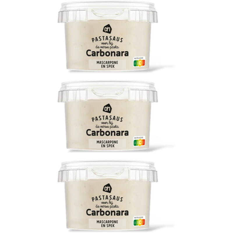 AH Pastasaus carbonara 3-pack