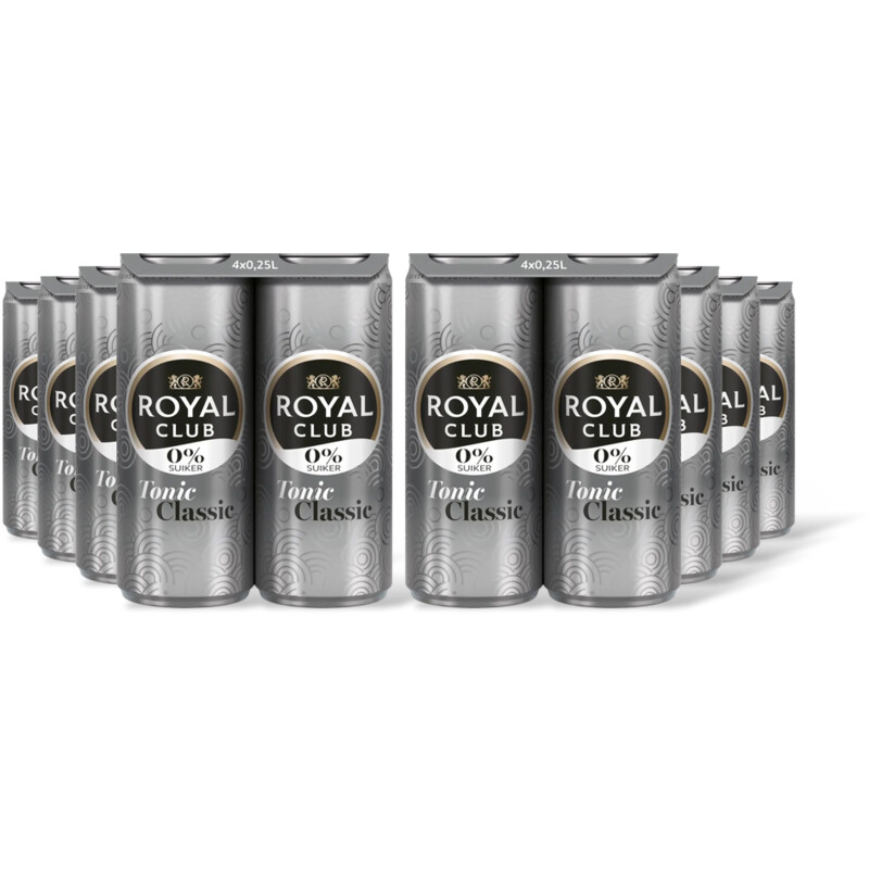 Royal Club Tonic 0% suiker 32-pack